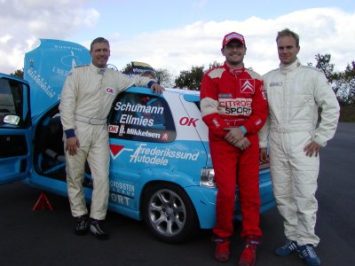 Brian Mikkelsen, Marco Schumann og Klaus Ellmies, #25
(Foto: Saxo Cup)